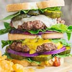 Cheeseburger Sandwich