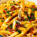 French Fries with Bacon